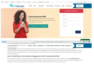 Instantly Notify Customers with Our Transactional SMS Service