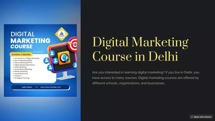 digital marketing course in delhi