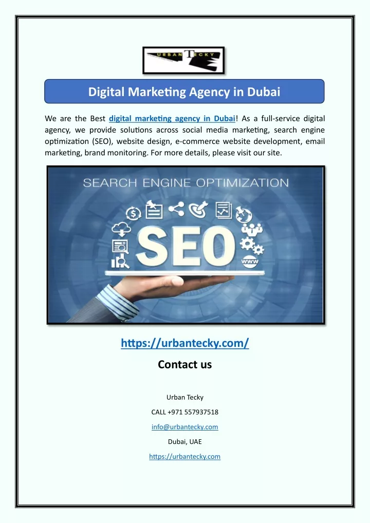 digital marketing agency in dubai