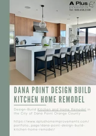 Dana Point Design Build Kitchen Home Remodel