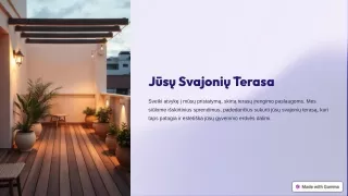 j s svajoni terasa