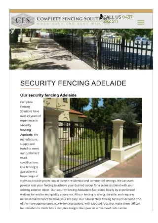 Good Neighbour Fencing Adelaide