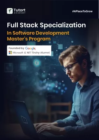 Full Stack Specialization in Software Development Master's Program | Tutort
