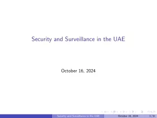 security and surveillance in the uae