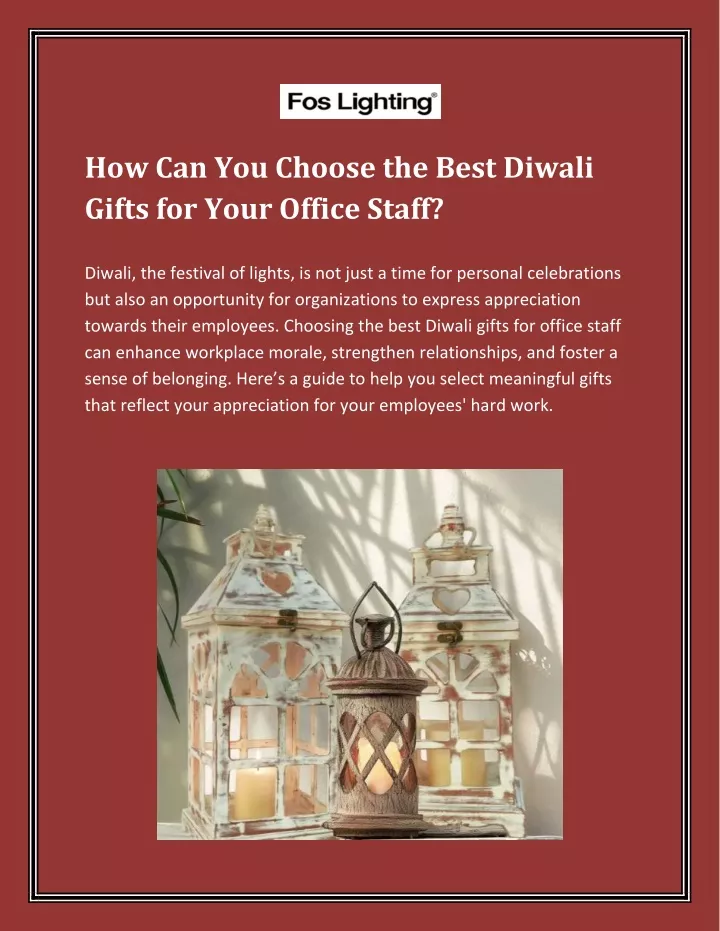 how can you choose the best diwali gifts for your