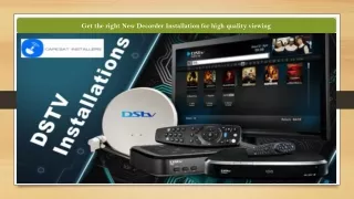 Maximize Your Viewing Pleasure: The Importance of Proper New Decoder Installatio