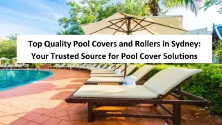 Swimming Pool Covers&Rollers