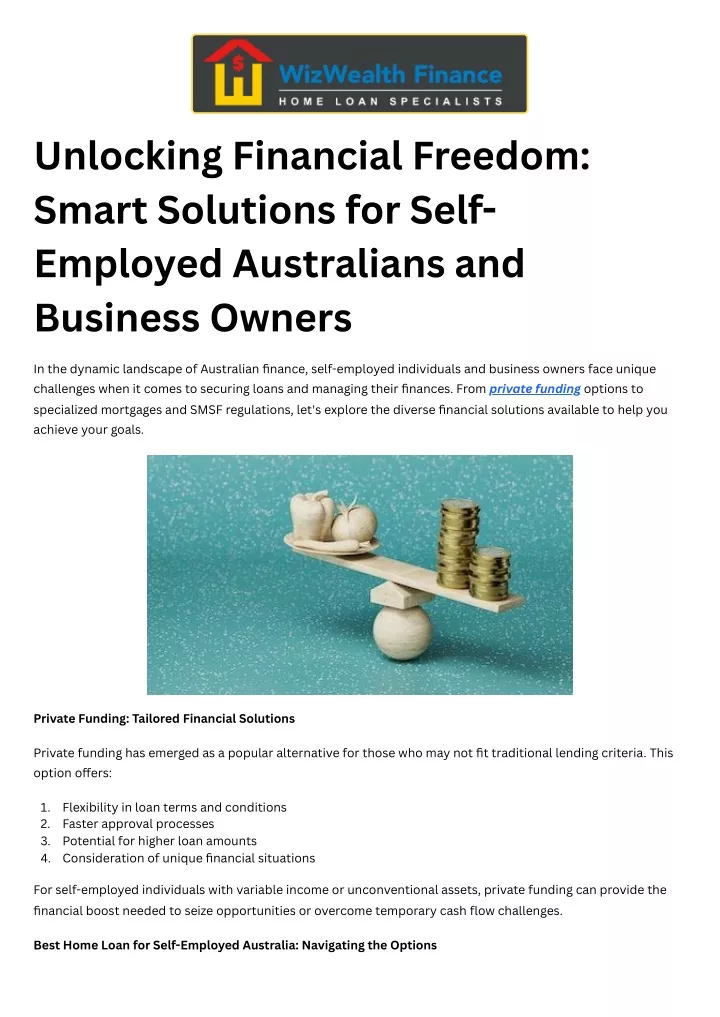 unlocking financial freedom smart solutions