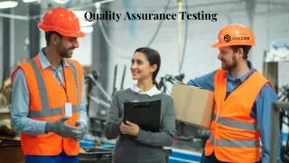 RiskCON Quality Assurance Testing Services