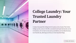 College-Laundry-Your-Trusted-Laundry-Partner