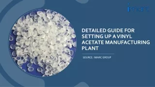 Report on a Vinyl Acetate Manufacturing Plant Setup PDF