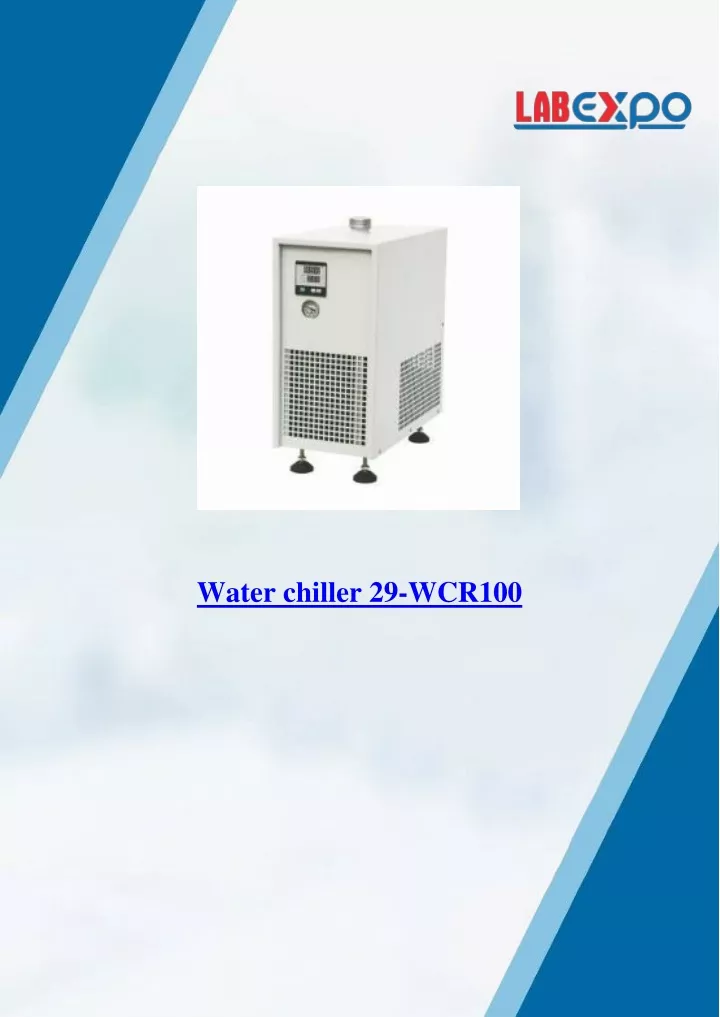 water chiller 29 wcr100