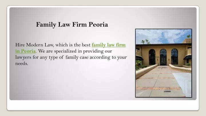 family law firm peoria