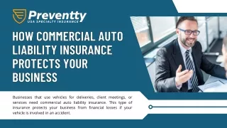 How Commercial Auto Liability Insurance Protects Your Business