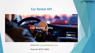 Car Rental API