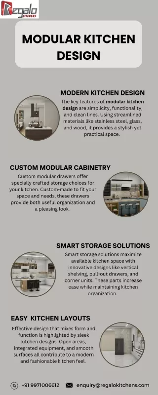 modular kitchen design