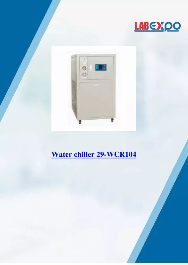 water chiller 29 wcr104