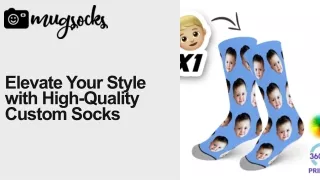 Elevate Your Style with High-Quality Custom Socks