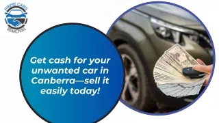 Get cash for your unwanted car in Canberra—sell it easily today!