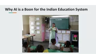 Why AI is a Boon for the Indian Education System