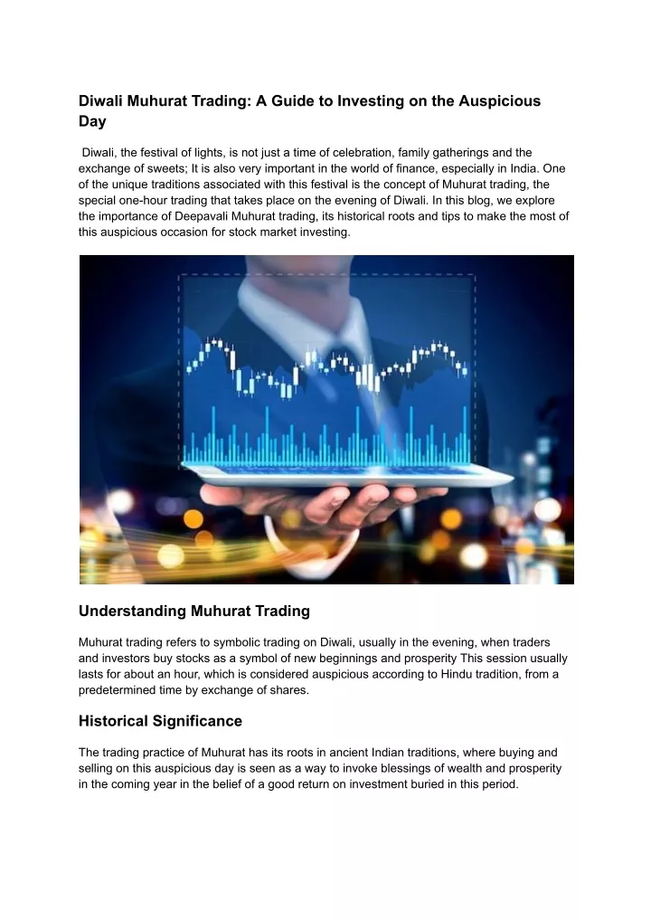 diwali muhurat trading a guide to investing