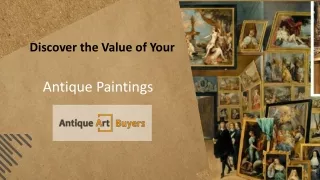 Discover the Value of Your Antique Paintings