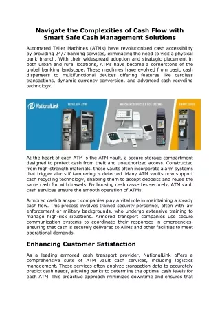 navigate the complexities of cash flow with smart