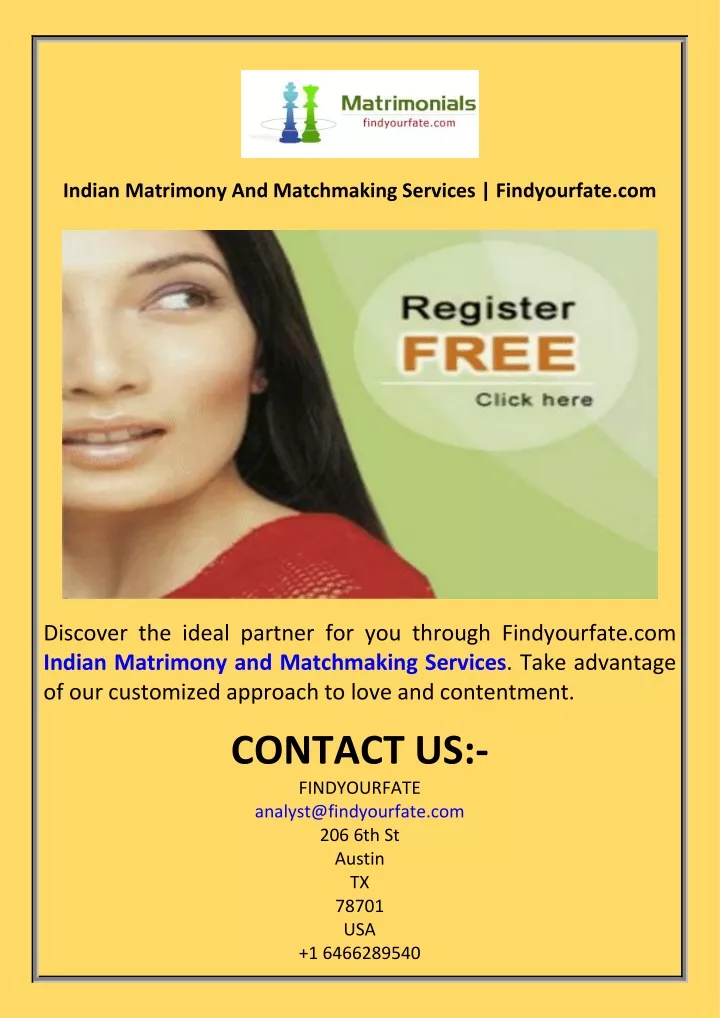 indian matrimony and matchmaking services