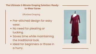 the ultimate 1 minute draping solution ready
