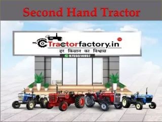 Second Hand Tractor