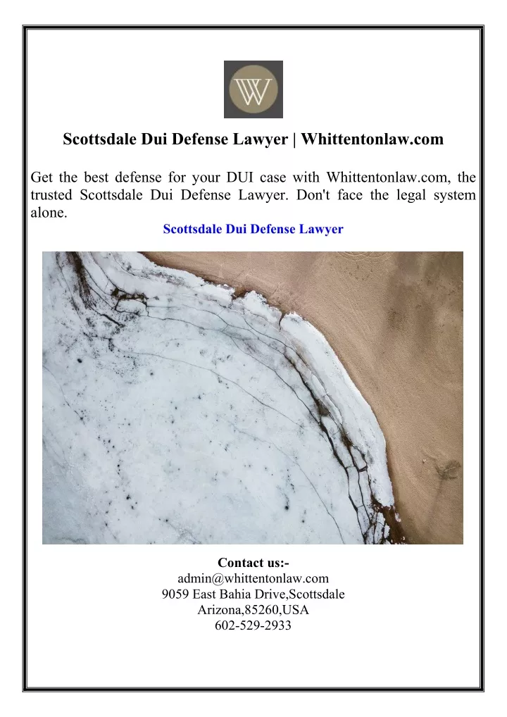 scottsdale dui defense lawyer whittentonlaw com