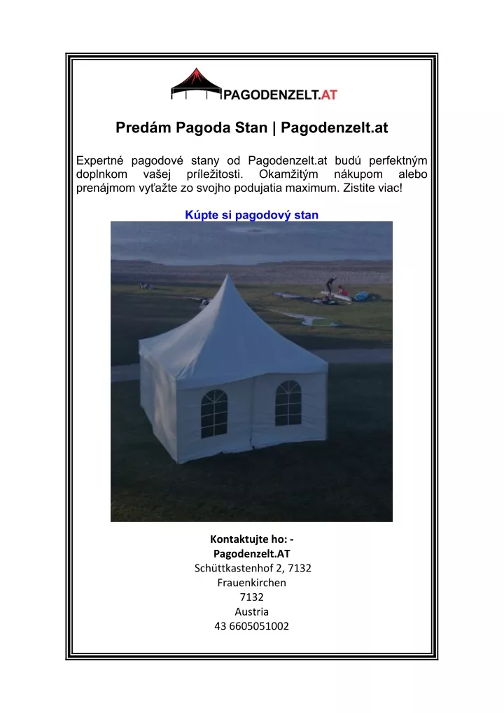 pred m pagoda stan pagodenzelt at