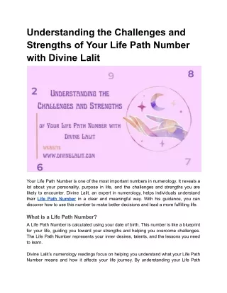 understanding the challenges and strengths