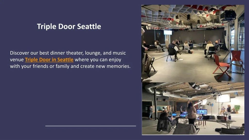 PPT Triple Door Seattle PowerPoint Presentation, free download ID