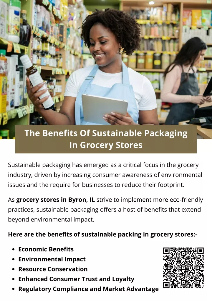 the benefits of sustainable packaging in grocery