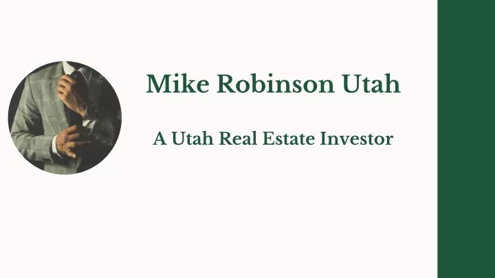 mike robinson utah