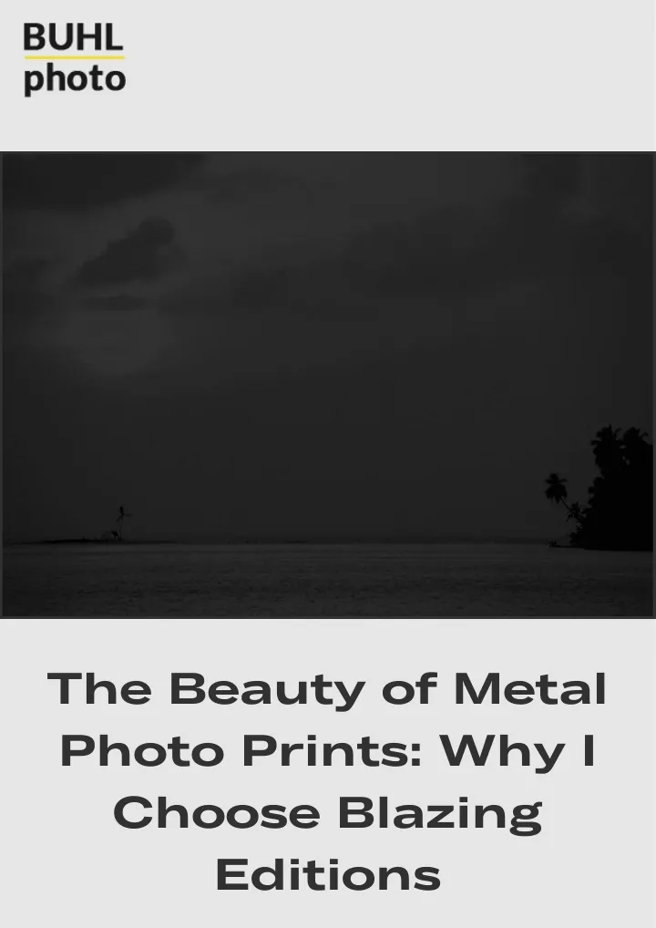 the beauty of metal photo prints why i choose