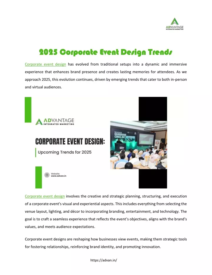 2025 corporate event design trends 2025 corporate