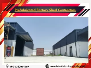 Prefabricated Industrial Shed in Telangana