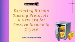 exploring bitcoin staking protocols