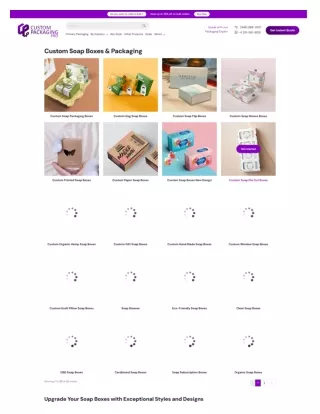 Elevate Your Brand with Custom Soap Boxes by Custom Packaging Pro