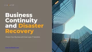 Business Continuity Services in Hong Kong and Singapore