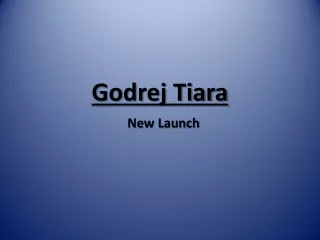 Godrej Tiara Home