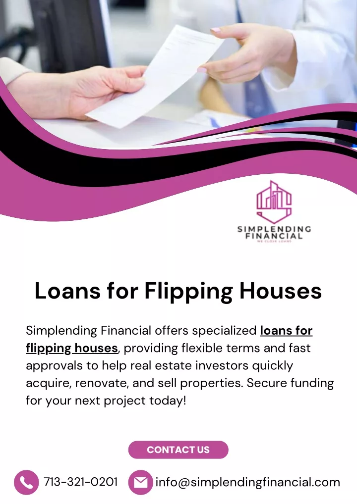 loans for flipping houses