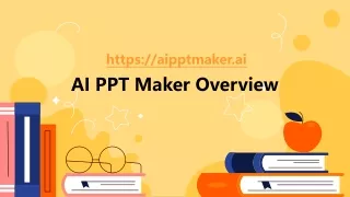 ai ppt maker overview