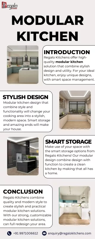 modular kitchen