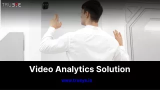 Maximize Operational Efficiency with Trueye's Advanced Video Analytics Services