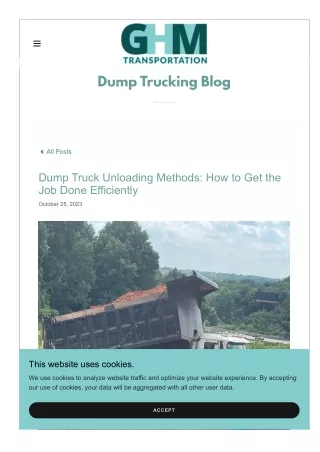 dump trucking blog