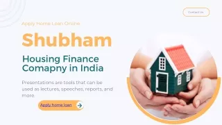 Why Choose Shubham Finance For Home Loans