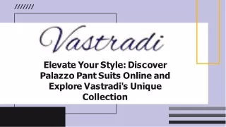 palazzo pant suits online